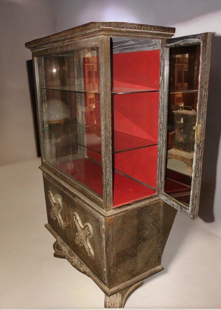 Argentier - Bar en Chêne Noirci Vers 1940 - Ethic Atelier