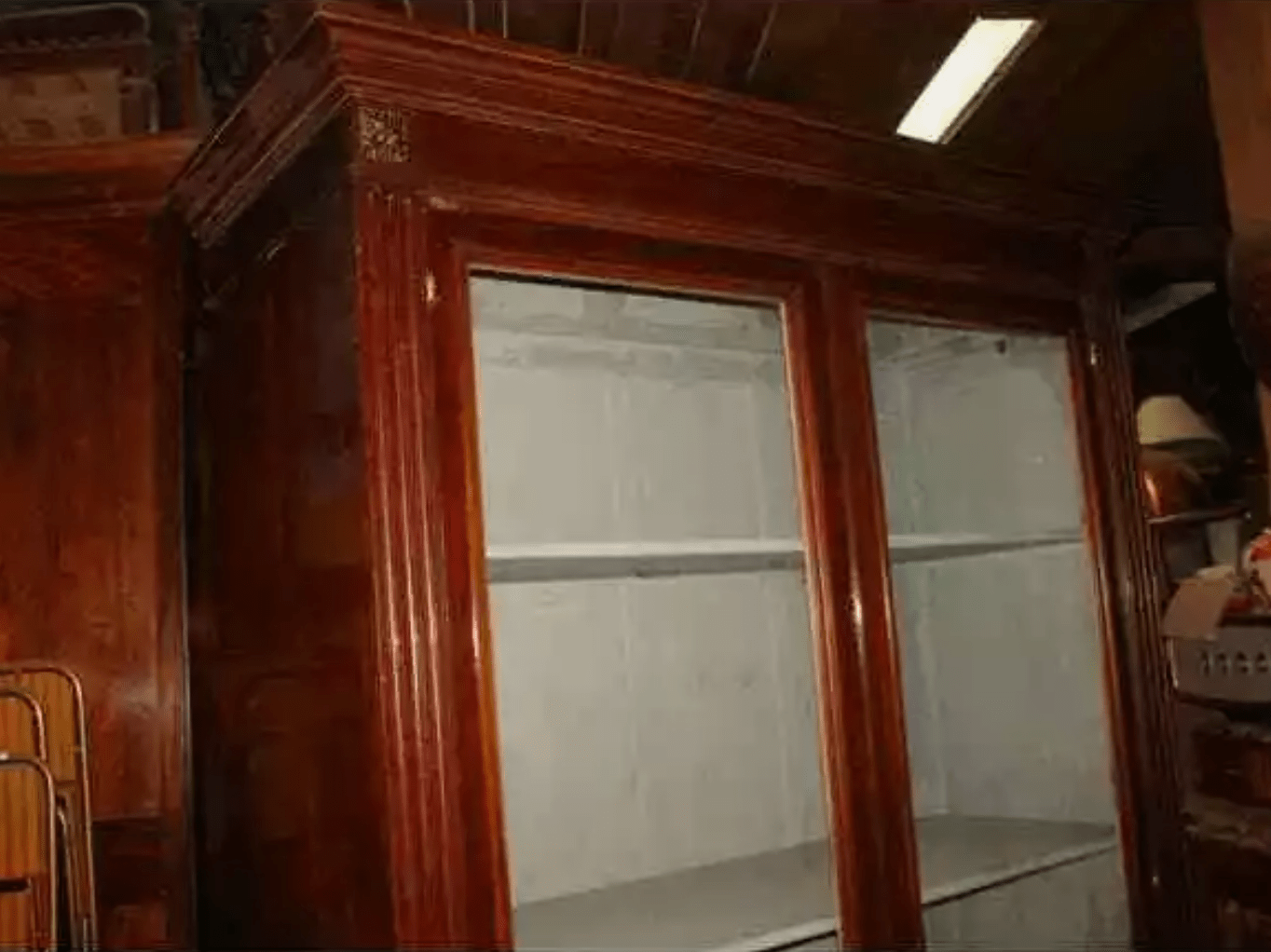 Bibliothèque de la Fin du XIXe Siècle en Acajou de Cuba - Ethic Atelier