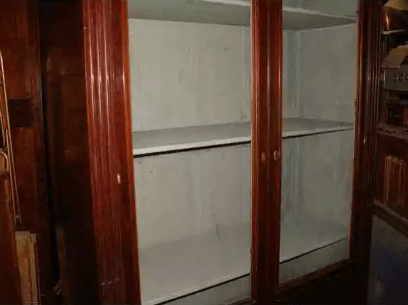 Bibliothèque de la Fin du XIXe Siècle en Acajou de Cuba - Ethic Atelier