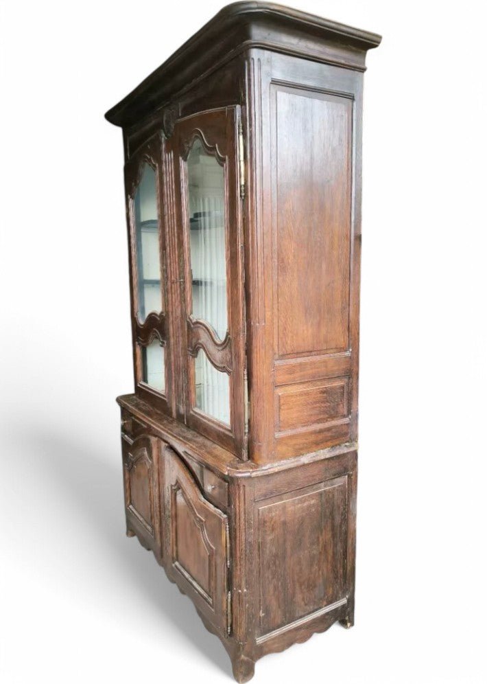 Buffet Deux Corps en Chêne Époque Régence - Ethic Atelier