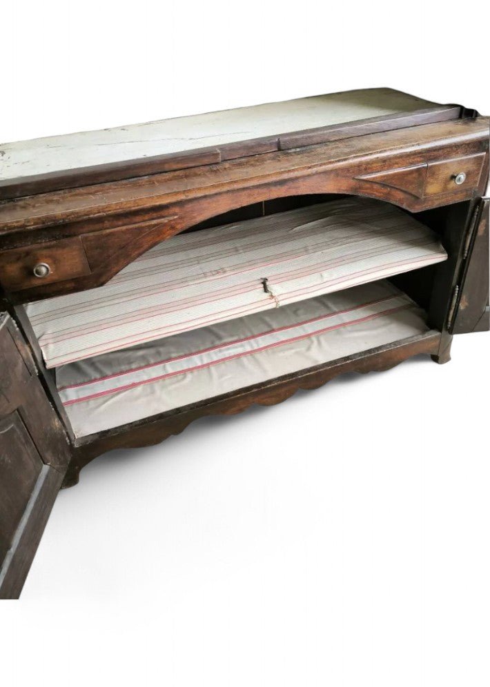 Buffet Deux Corps en Chêne Époque Régence - Ethic Atelier