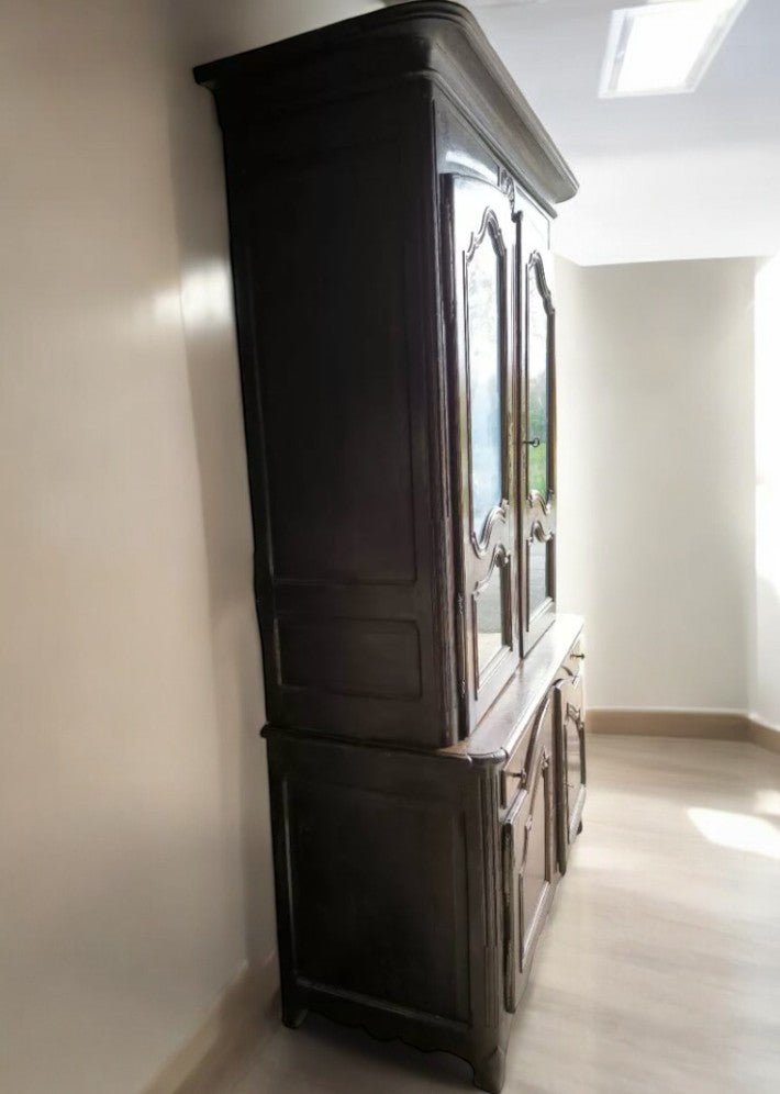 Buffet Deux Corps en Chêne Époque Régence - Ethic Atelier