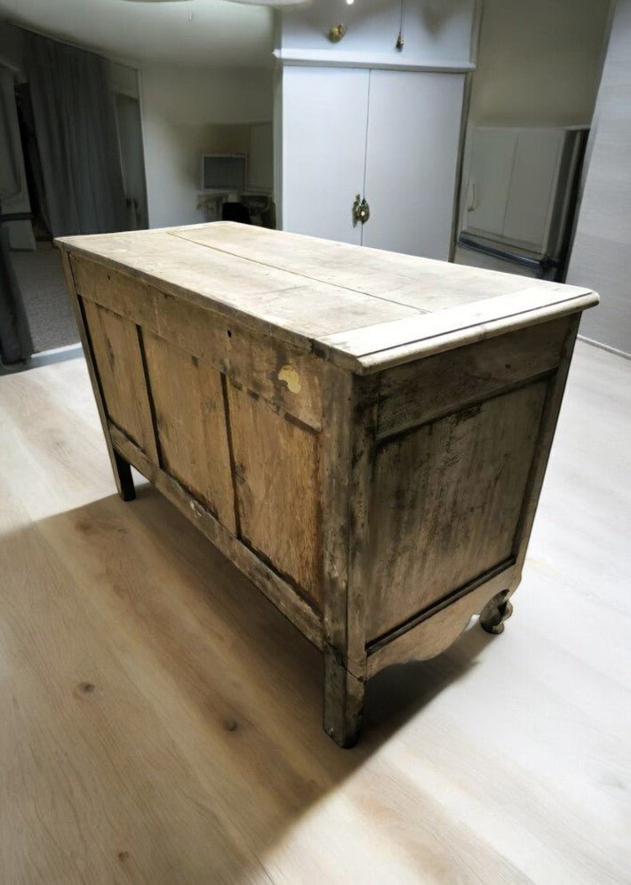 Buffet en Noyer Naturel Époque Transition Louis XV - Louis XVI - Ethic Atelier