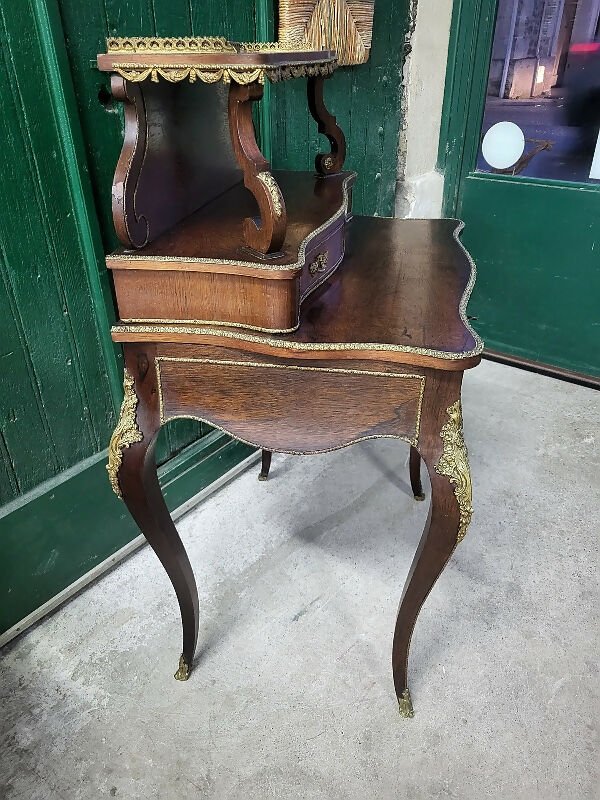 Bureau à gradins écritoire en palissandre du XIXe siècle - Ethic Atelier