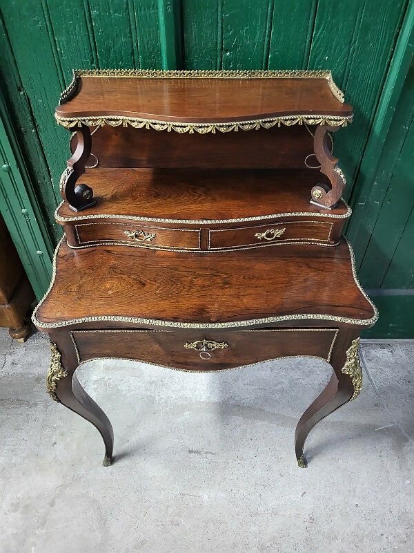 Bureau à gradins écritoire en palissandre du XIXe siècle - Ethic Atelier