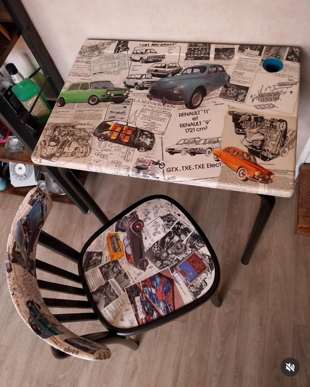 Bureau "Classics cars" - Ethic Atelier