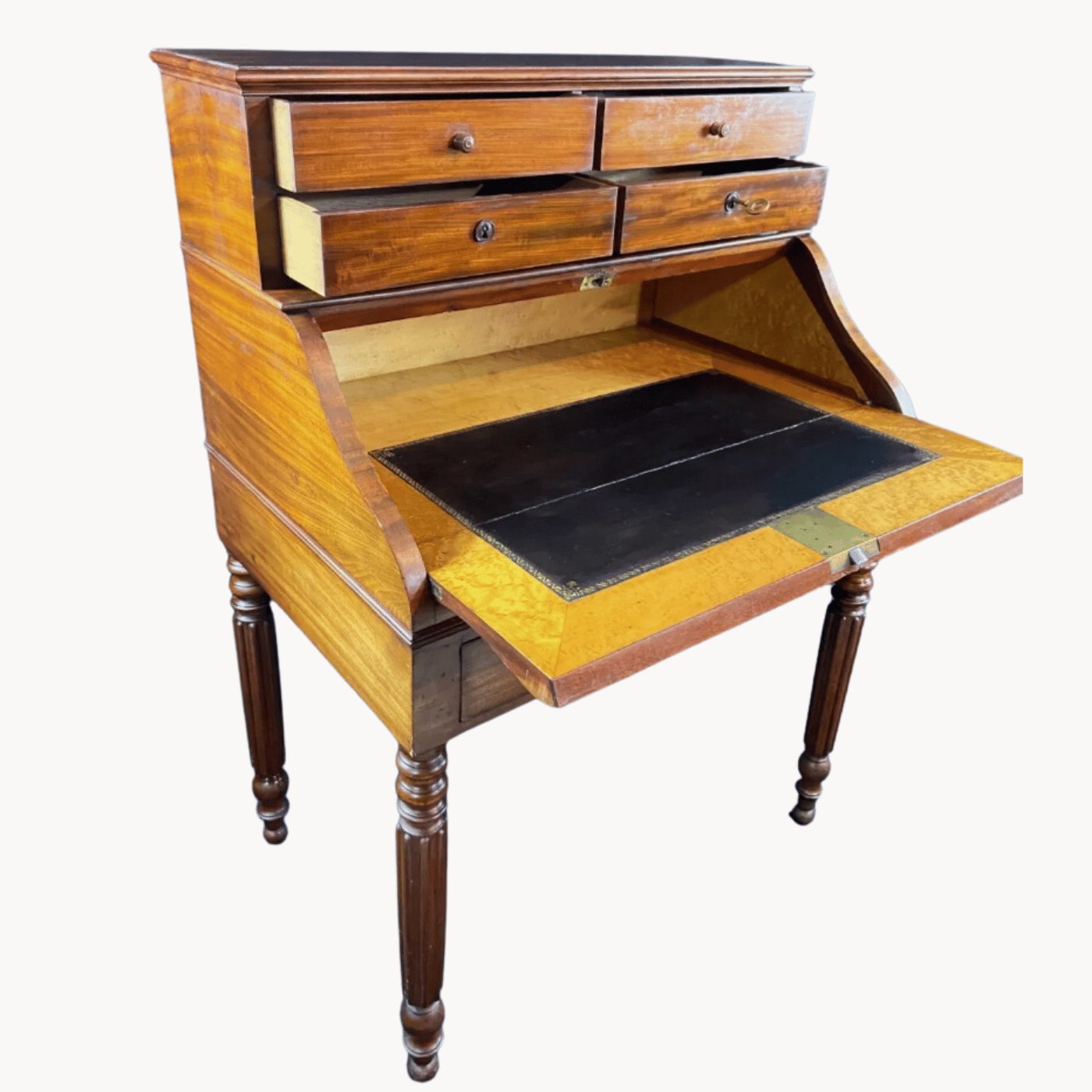 Bureau de Dame, Bonheur du Jour, Secrétaire en Acajou - XIXe Siècle, Style Louis - Philippe (1830) - Ethic Atelier