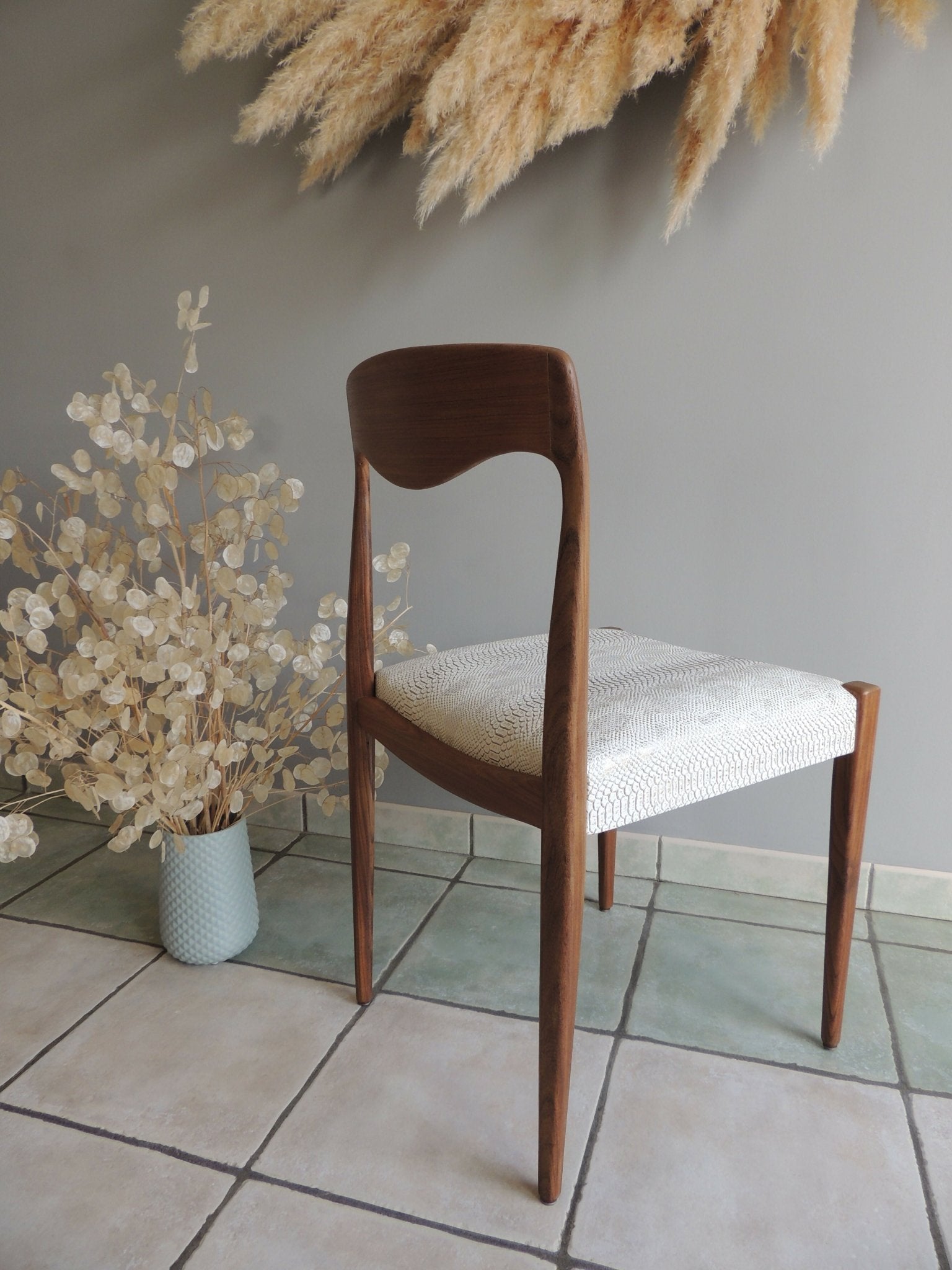 Chaise en teck restaurée - Ethic Atelier