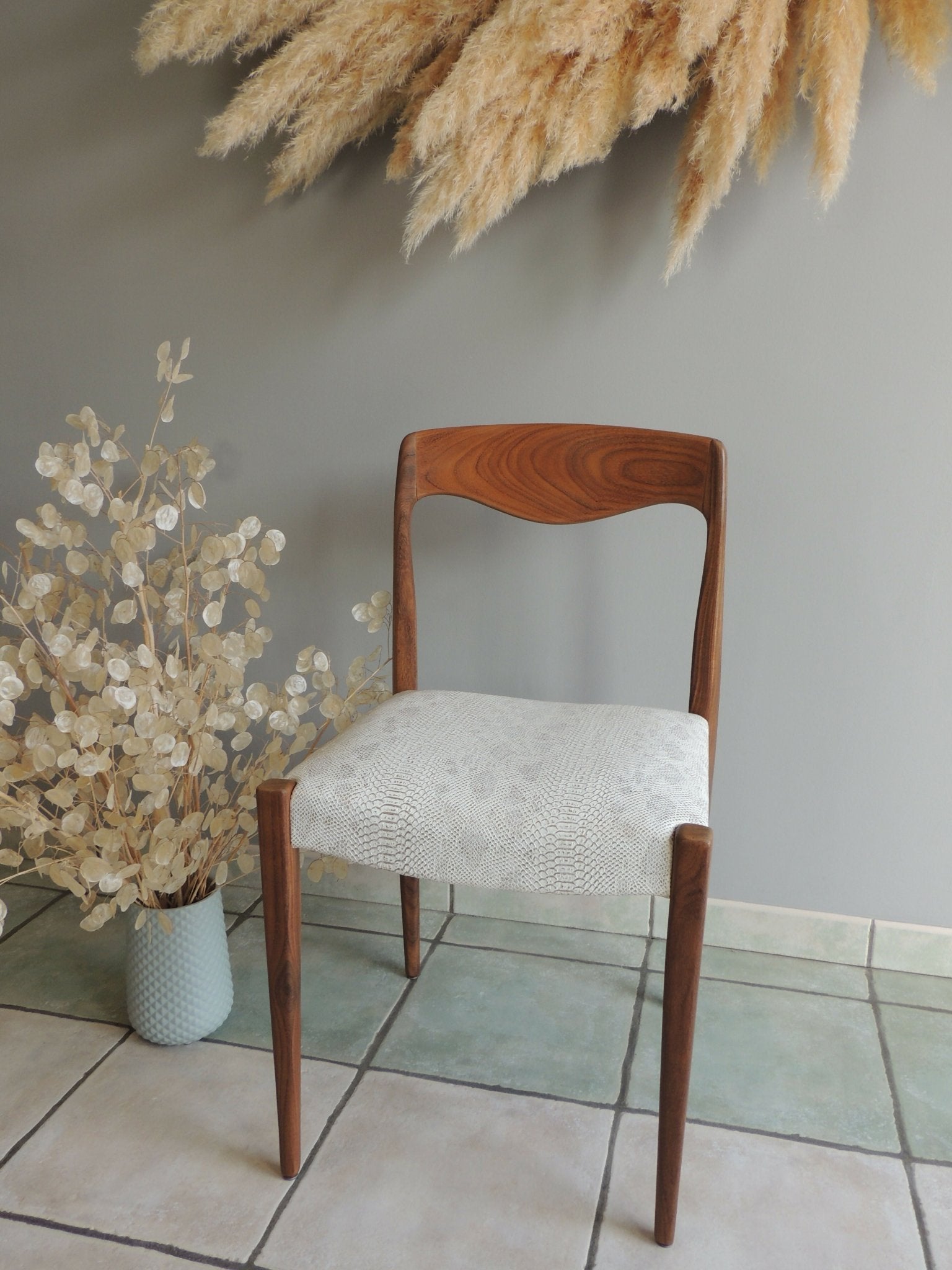 Chaise en teck restaurée - Ethic Atelier