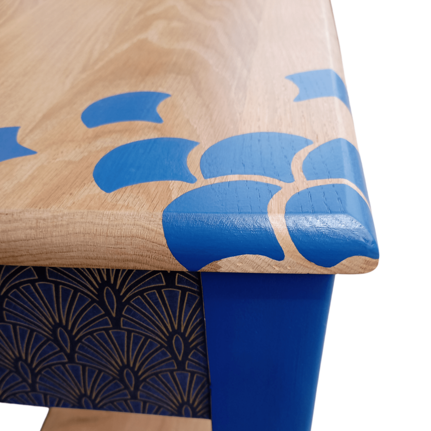 Console aux motifs bleu intense - Ethic Atelier