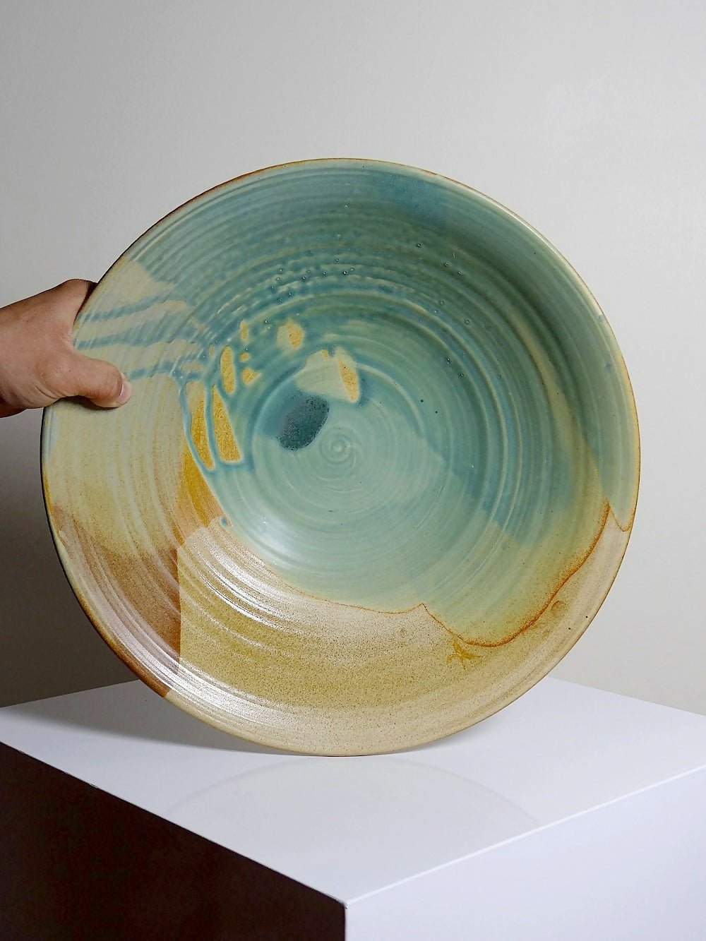 Coupe Creuse d'Art Artisanale Vintage - Egbert Boonstra - Ethic Atelier