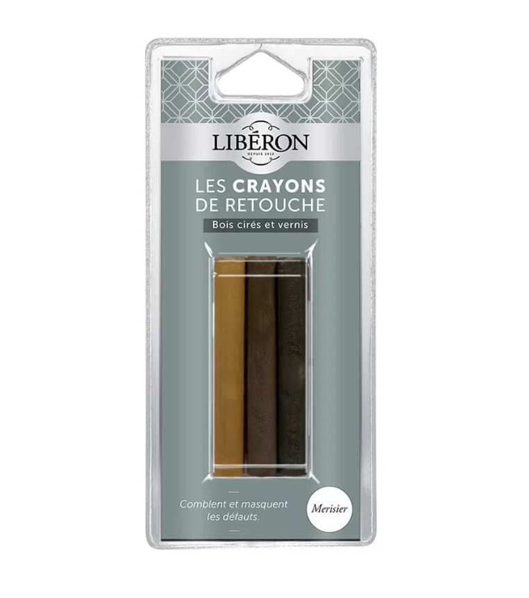 Crayons de Retouche Libéron - Correction Parfaite pour Éraflures et Imperfections du Bois - Ethic Atelier