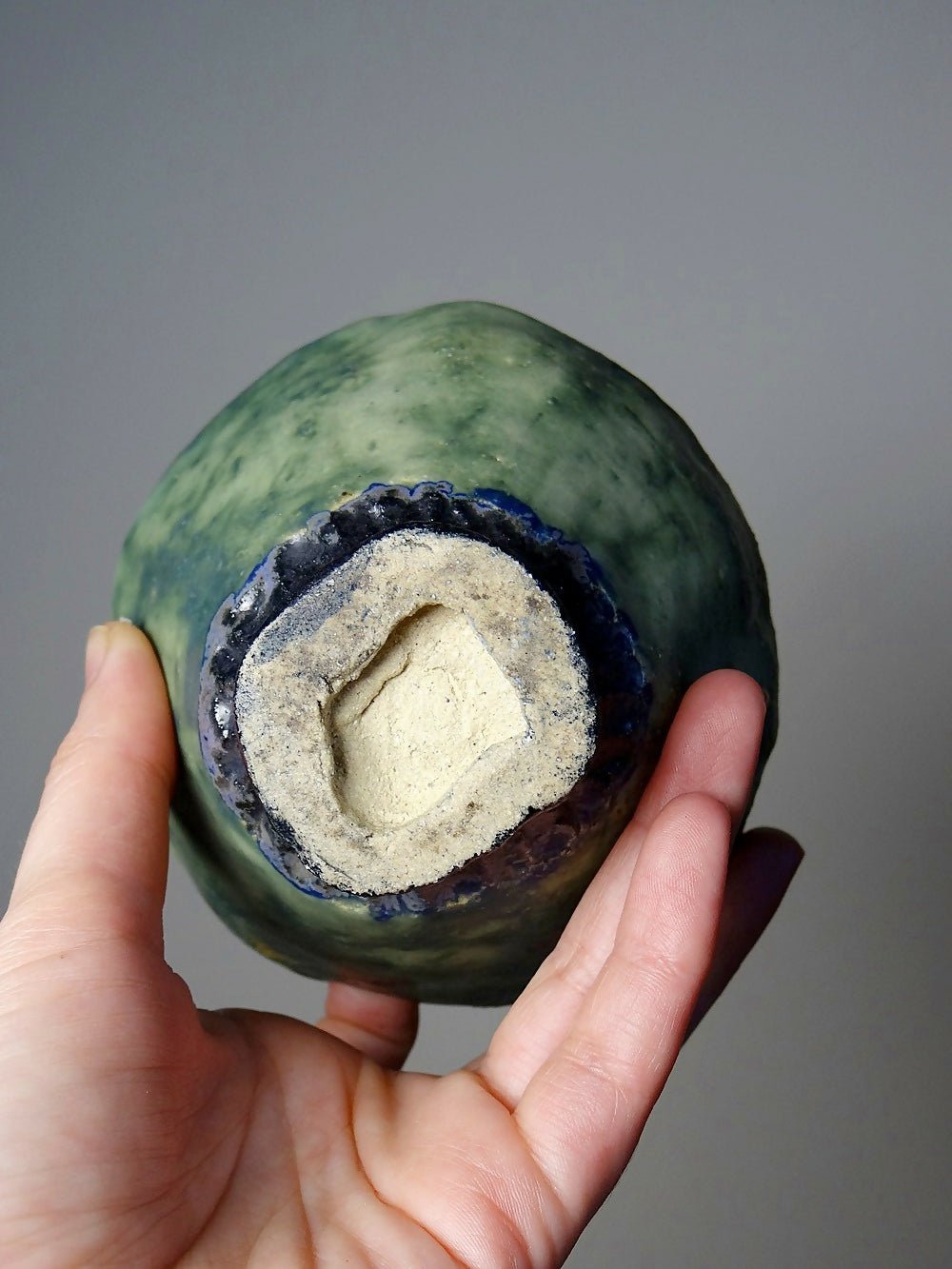 Duo de bols en céramique/grès artisanaux "Wabi - Sabi" dépareillés vintages - Ethic Atelier