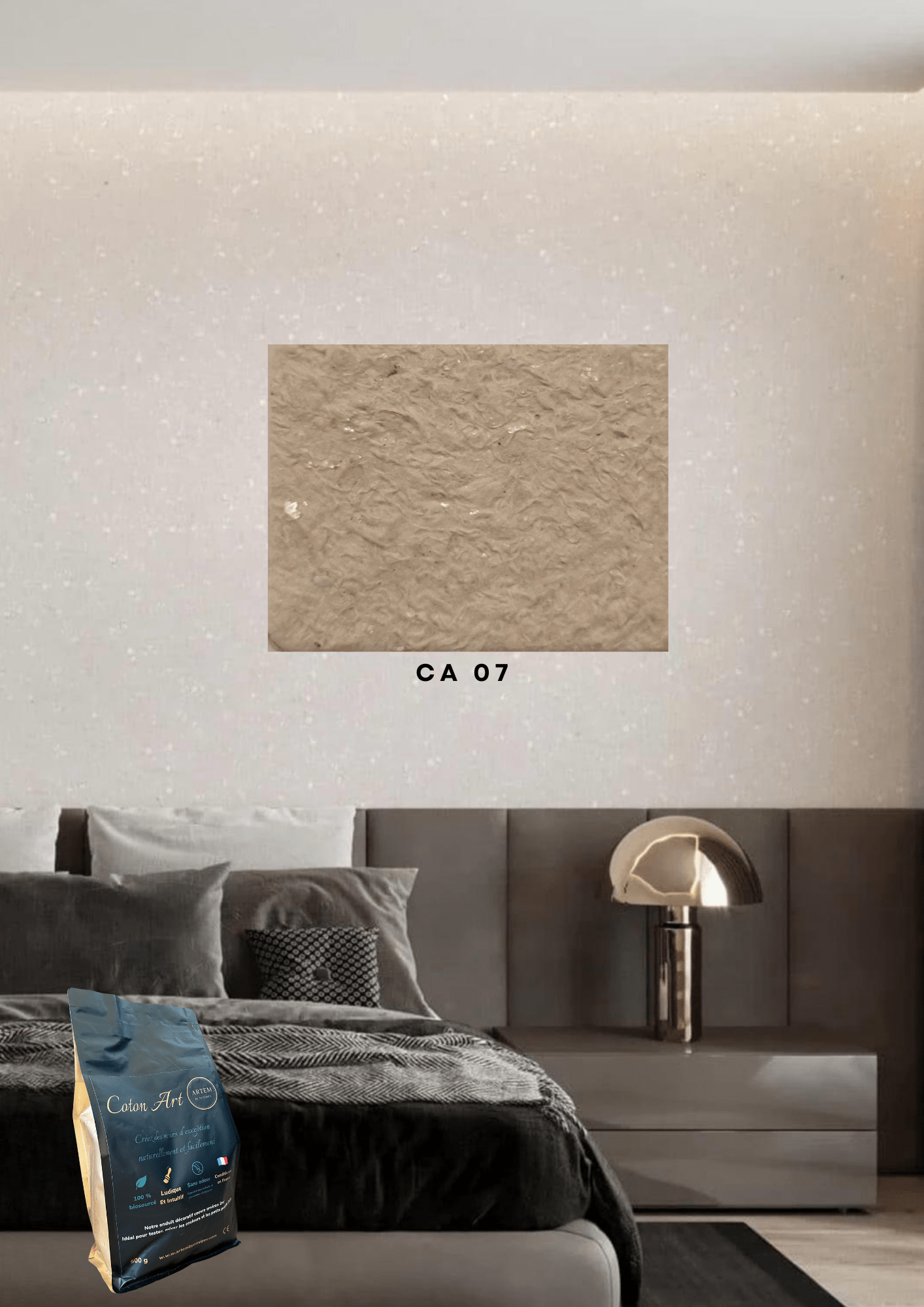 Enduit décoratif écologique Coton - Art – Coffret professionnel 12 coloris - Ethic Atelier