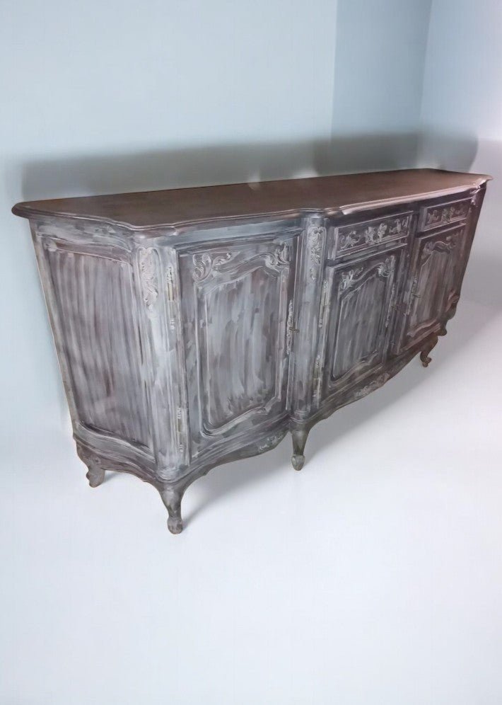 Enfilade de Style Louis XV en Merisier Massif - Ethic Atelier