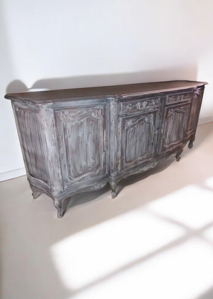 Enfilade de Style Louis XV en Merisier Massif - Ethic Atelier