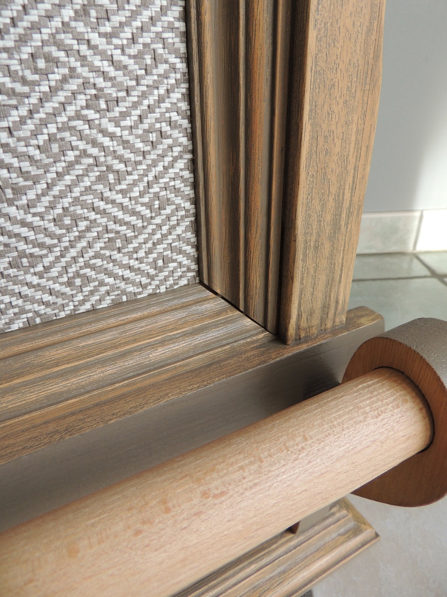 Ensemble bar et ses tabourets bohème - Ethic Atelier