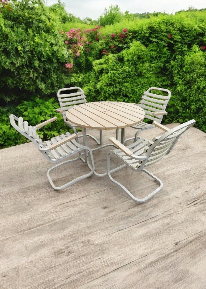 Ensemble de jardin 5 pièces 1970/80 - Ethic Atelier