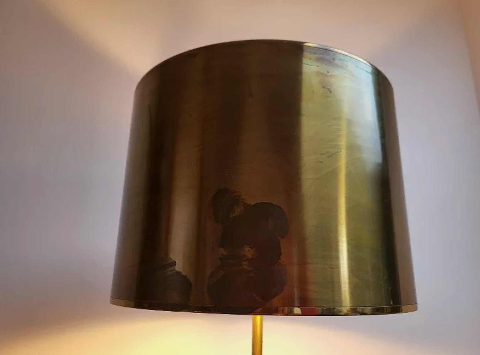 Exceptionnelle Lampe en Bronze Maison Charles et Fils - Fleur de Lotus - Ethic Atelier