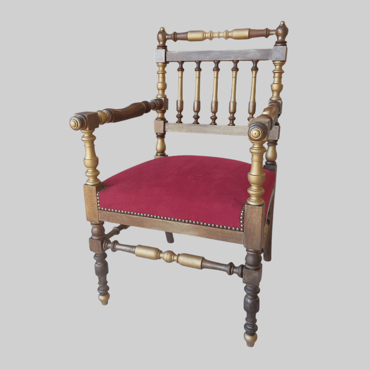 Fauteuil en bois tourné revisité - Ethic Atelier