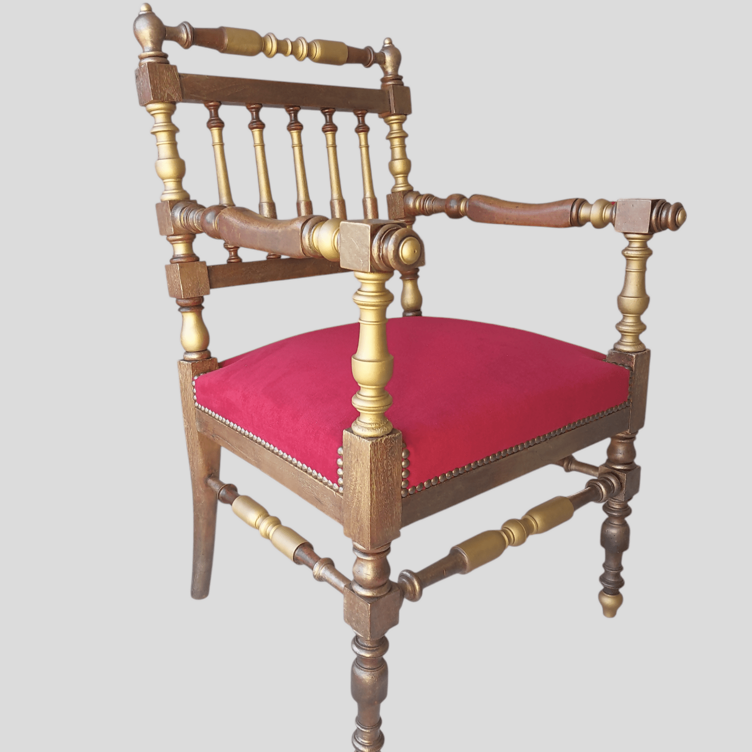 Fauteuil en bois tourné revisité - Ethic Atelier