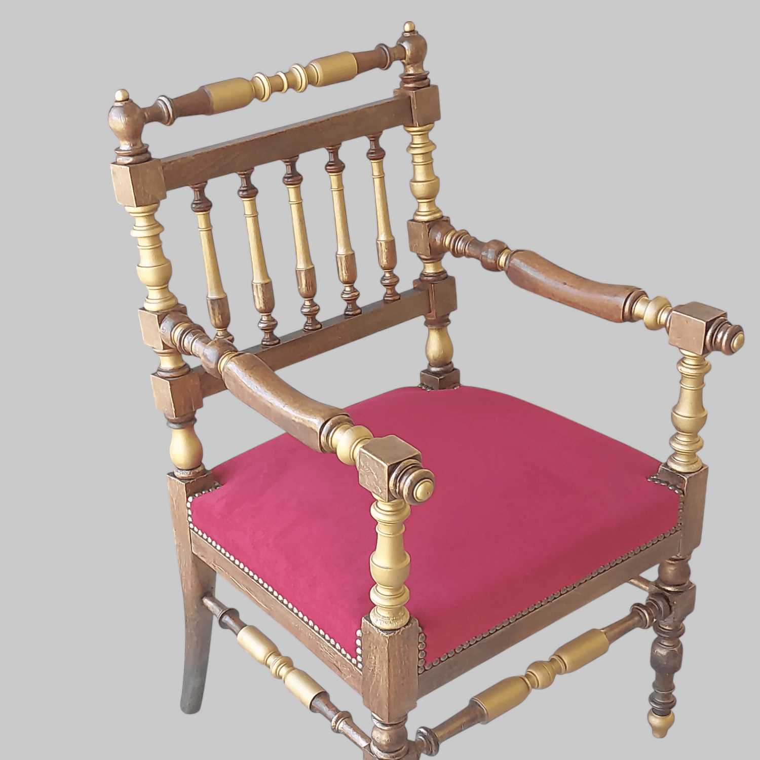 Fauteuil en bois tourné revisité - Ethic Atelier