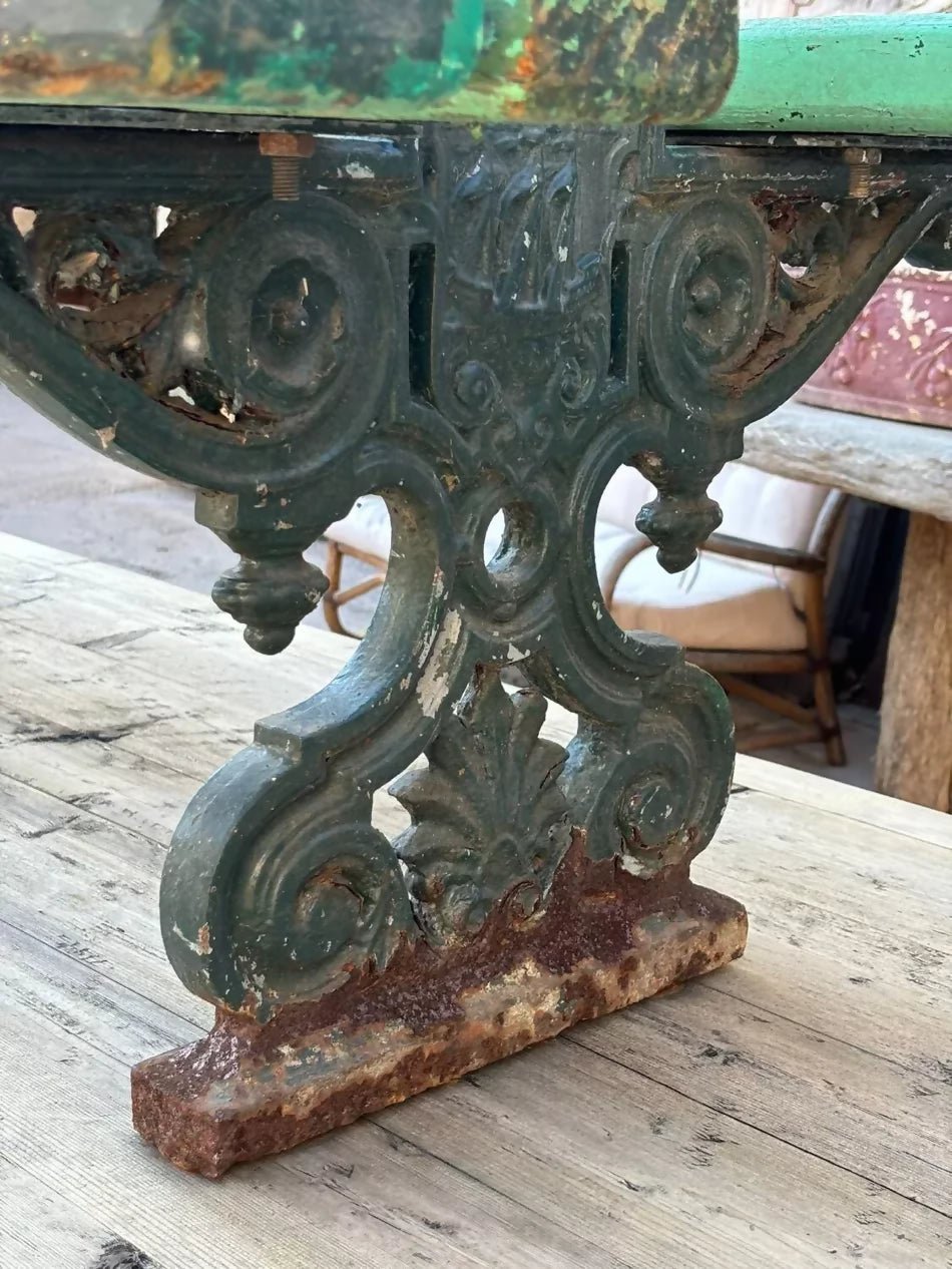 Grand Banc de Jardin Public de la Ville de Paris 1875 – Élégance et Histoire - Ethic Atelier