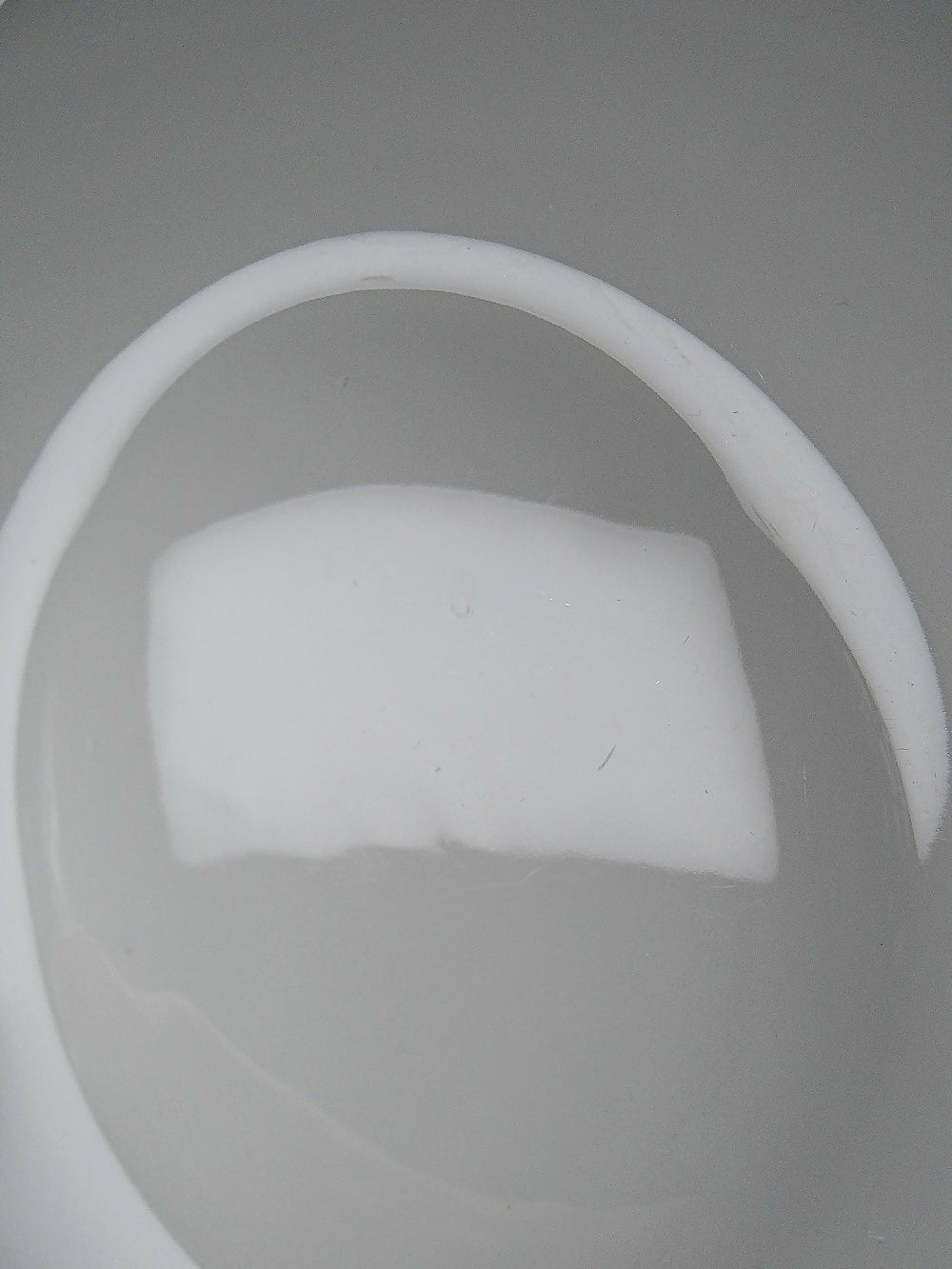 Grand plat de service creux porcelaine fine de Limoges blanche vintage/ancien - Ethic Atelier