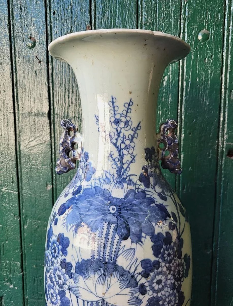 Grand Vase Asiatique – Élégance et Décor Spectaculaire - Ethic Atelier