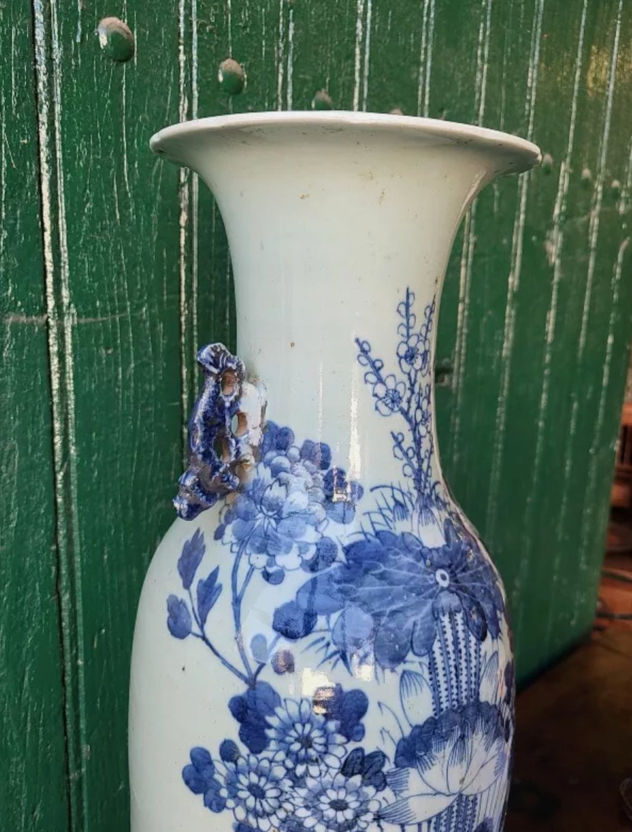 Grand Vase Asiatique – Élégance et Décor Spectaculaire - Ethic Atelier