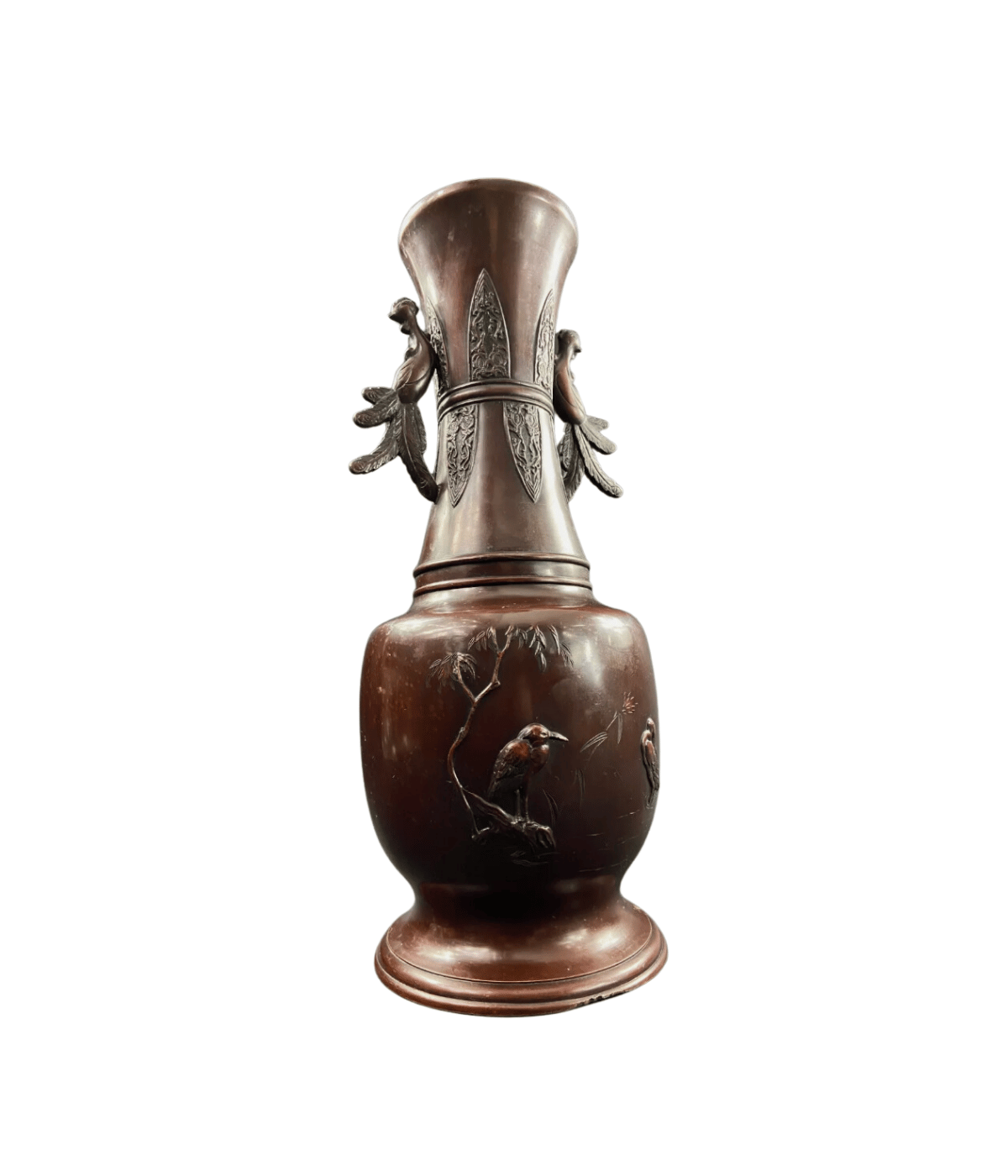 Grand Vase en Bronze Japonais Meiji – XIXe Siècle et Avant - Ethic Atelier