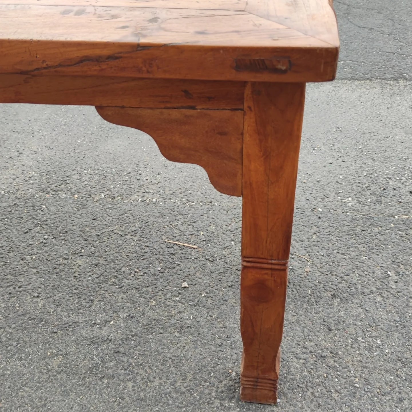 Grande console en teck asiatique - Ethic Atelier