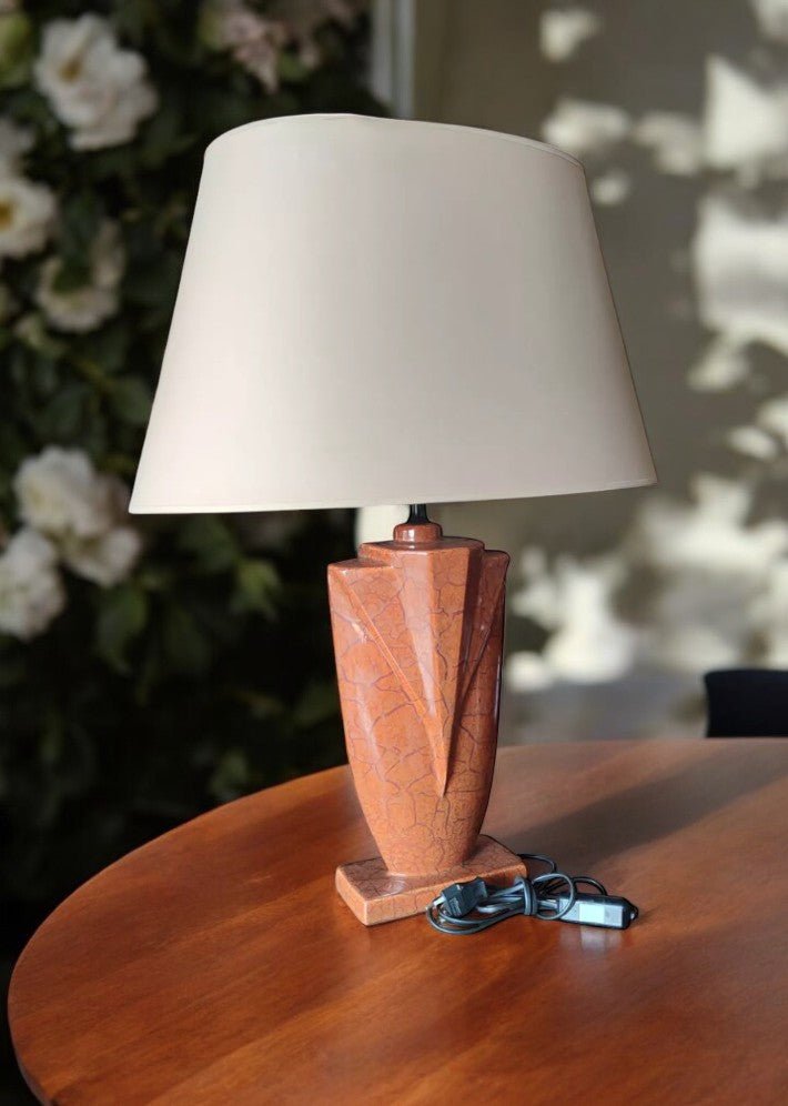 Grande Lampe à Poser en Céramique Art Déco - Ethic Atelier