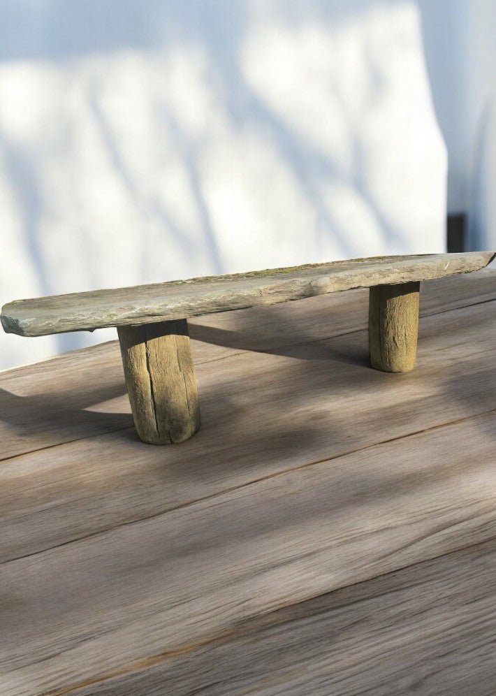 Grande Table Brutaliste en Ardoise - Ethic Atelier