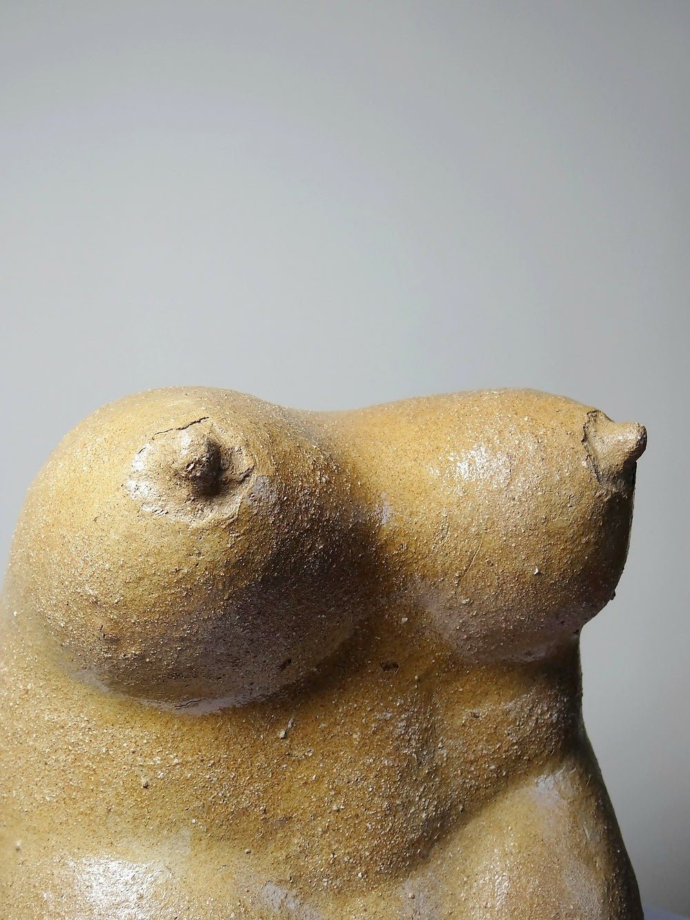 Grande Vénus sculpturale en grès, buste de femme, vintage signé, vintage 90 - Ethic Atelier