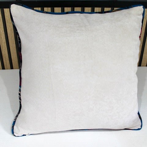 Housse de Coussin fait main Orphée bleu nuit modèle 5 - Ethic Atelier