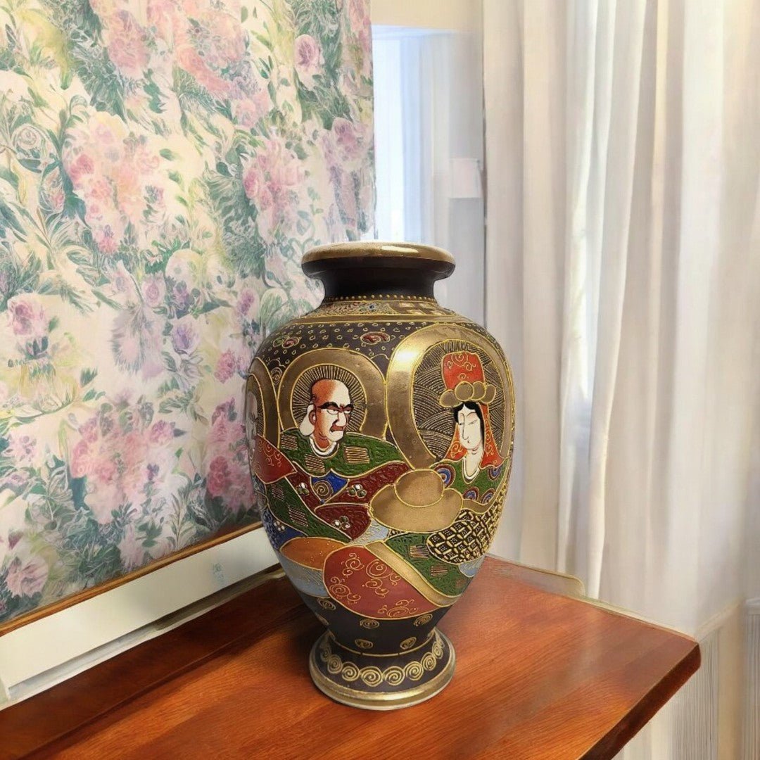 Joli et Gros Vase Made in Japon - Ethic Atelier