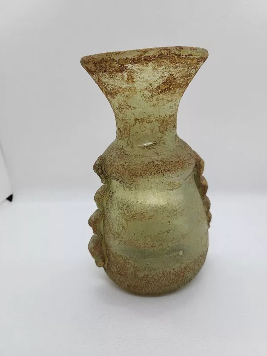 Joli Vase en Verre Ancien – Élégance et Décor Raffiné - Ethic Atelier