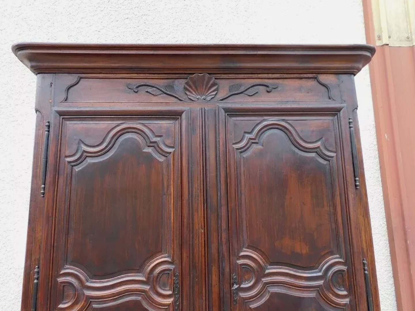 Jolie Armoire Louis XV en Noyer - XVIIIe Siècle - Ethic Atelier