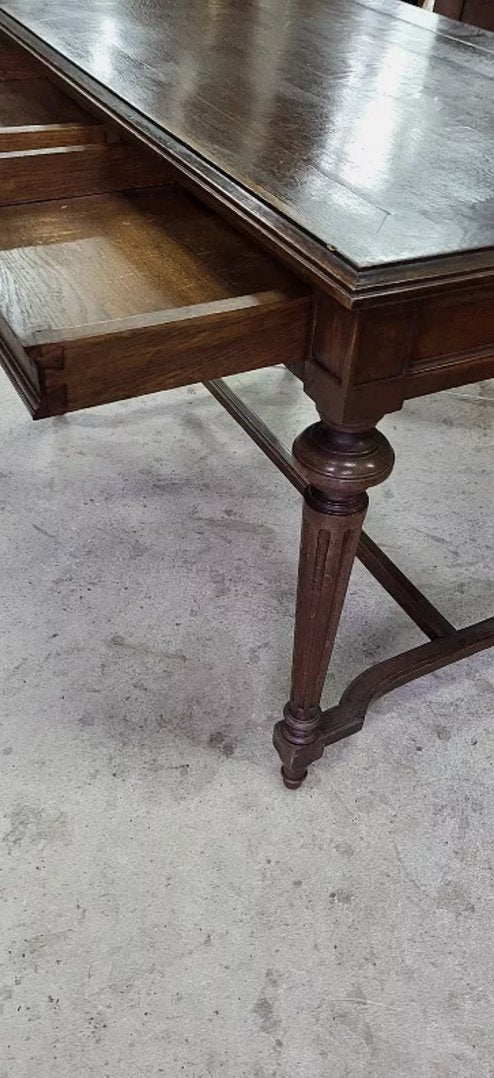 Jolie Bureau Table en Chêne - XIXe siècle - Ethic Atelier