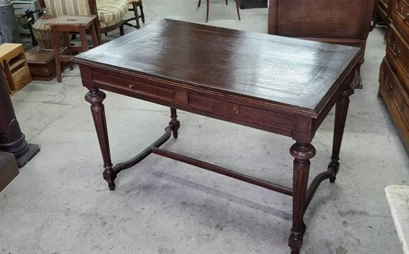 Jolie Bureau Table en Chêne - XIXe siècle - Ethic Atelier