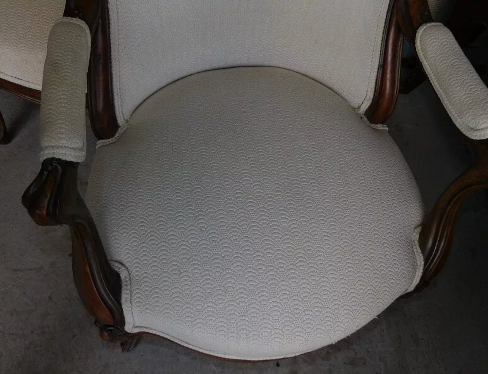 Jolie Paire de Fauteuils Marquetés - XIXe siècle - Ethic Atelier