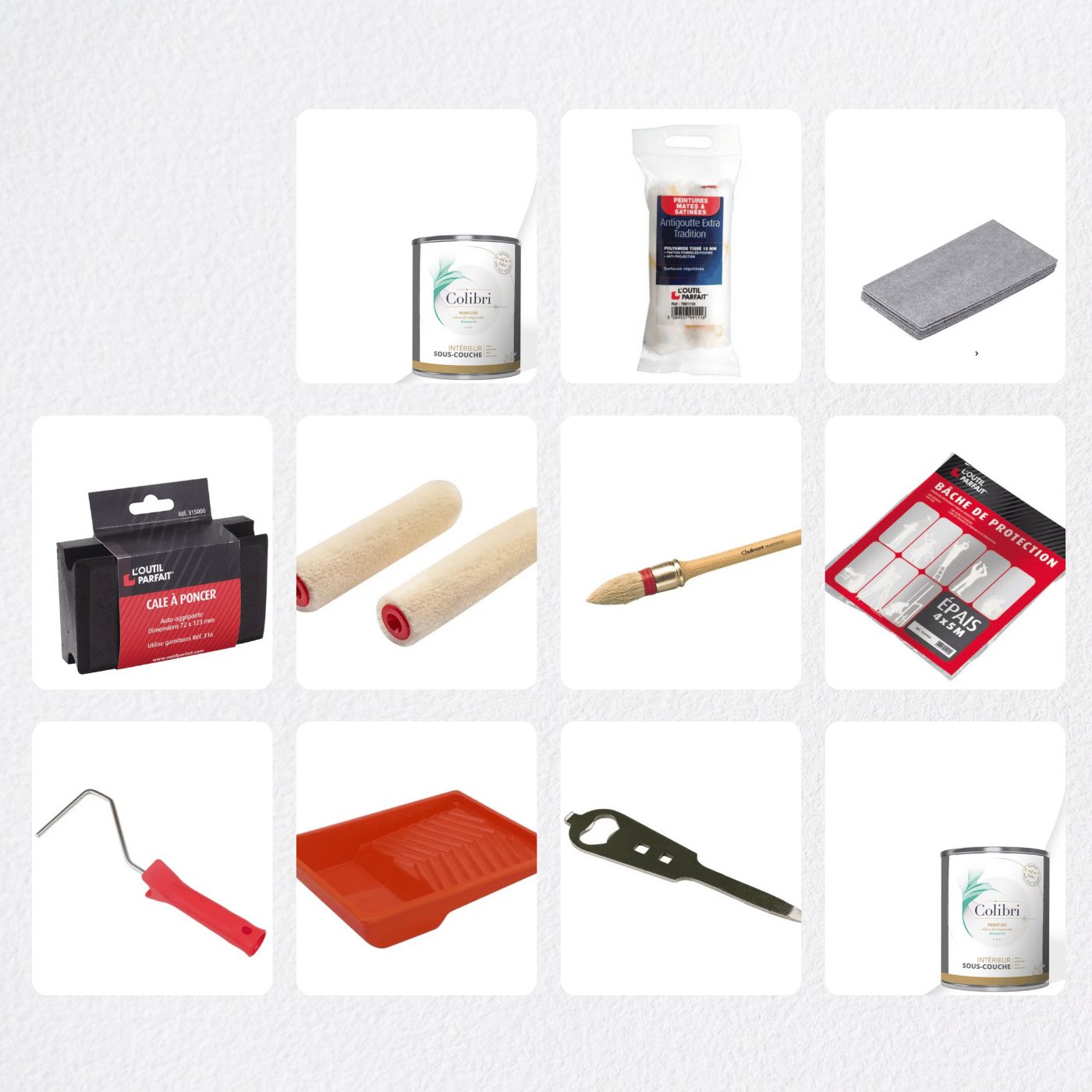 Kit de Rénovation Express pour Meubles - Finition Colorée - Taille M - Ethic Atelier