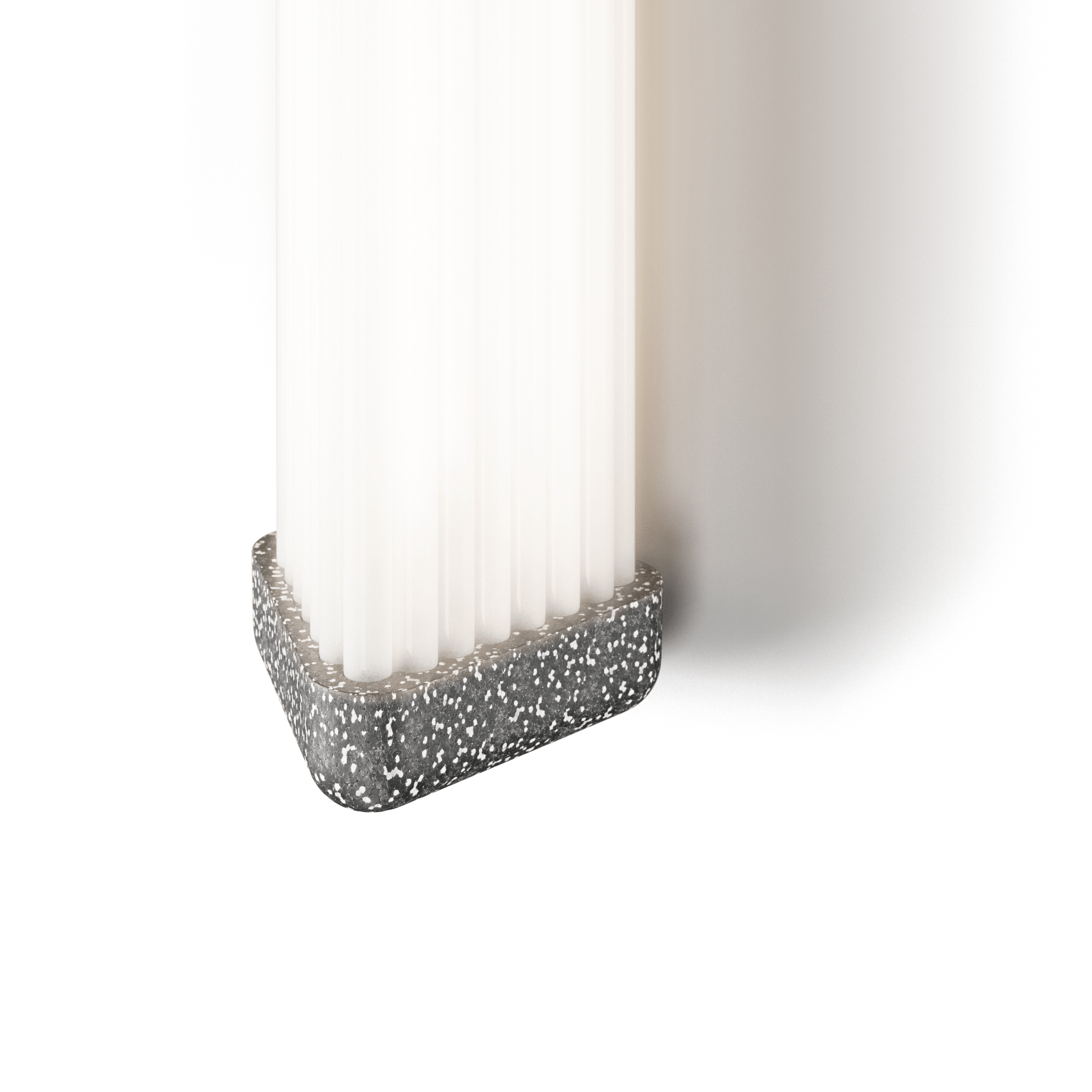 Lampes Polix en Néons Réemployés et Polystyrène Upcyclé - Ethic Atelier