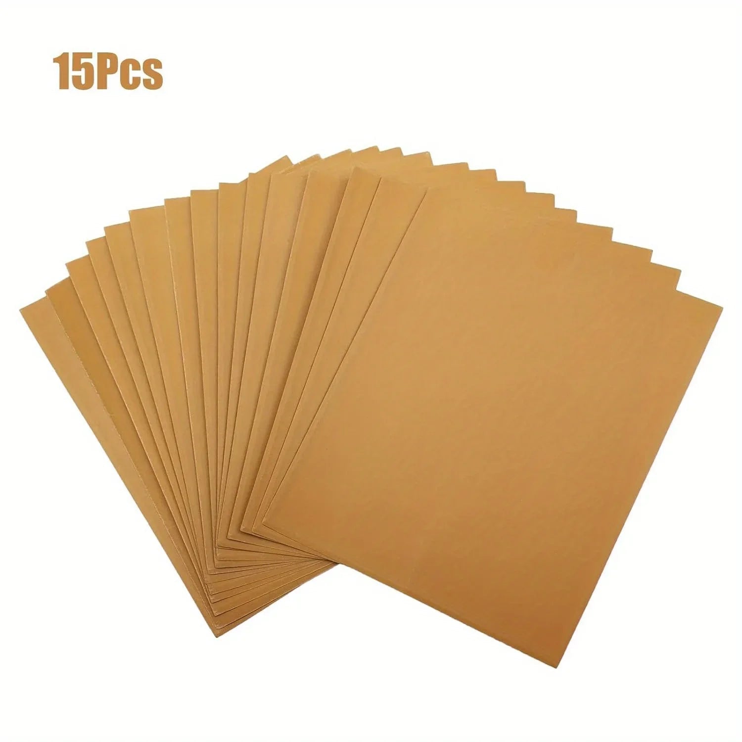 Lot de Feuilles de Papier Abrasif Grand Format pour rénovation et projets DIY - en 15 ou 24 Pièces - Ethic Atelier