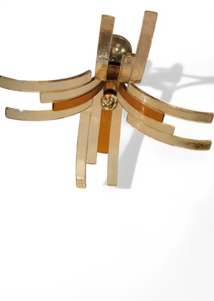 Lustre en Pâte de Verre par Carlo Nason pour Mazzega – Vers 1970 - Ethic Atelier