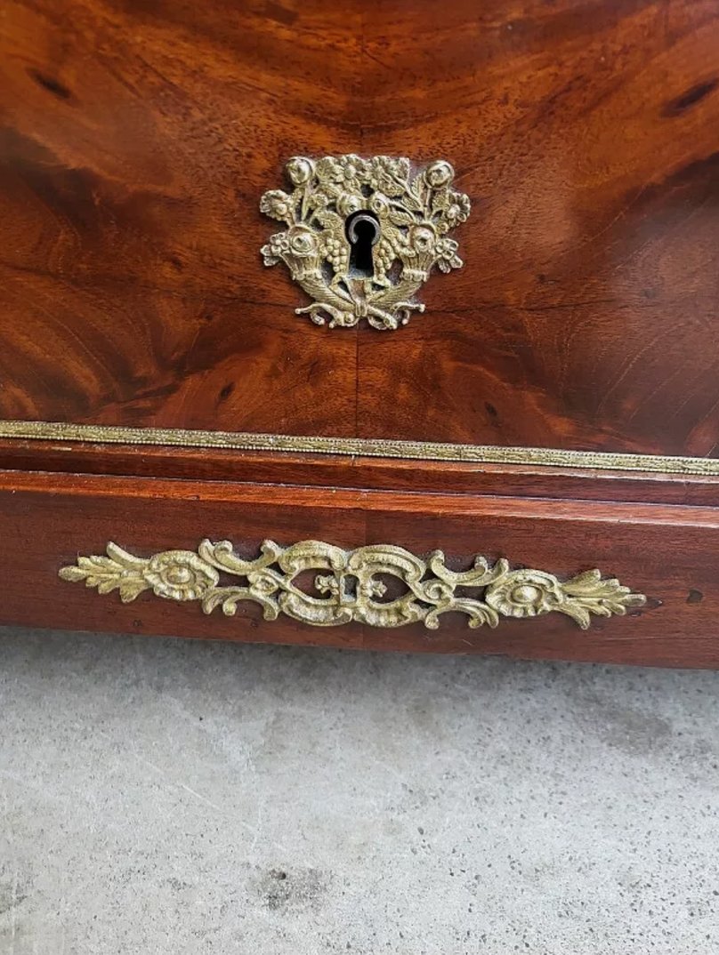 Magnifique Commode Empire en Acajou et Bronze - XIXe Siècle - Ethic Atelier