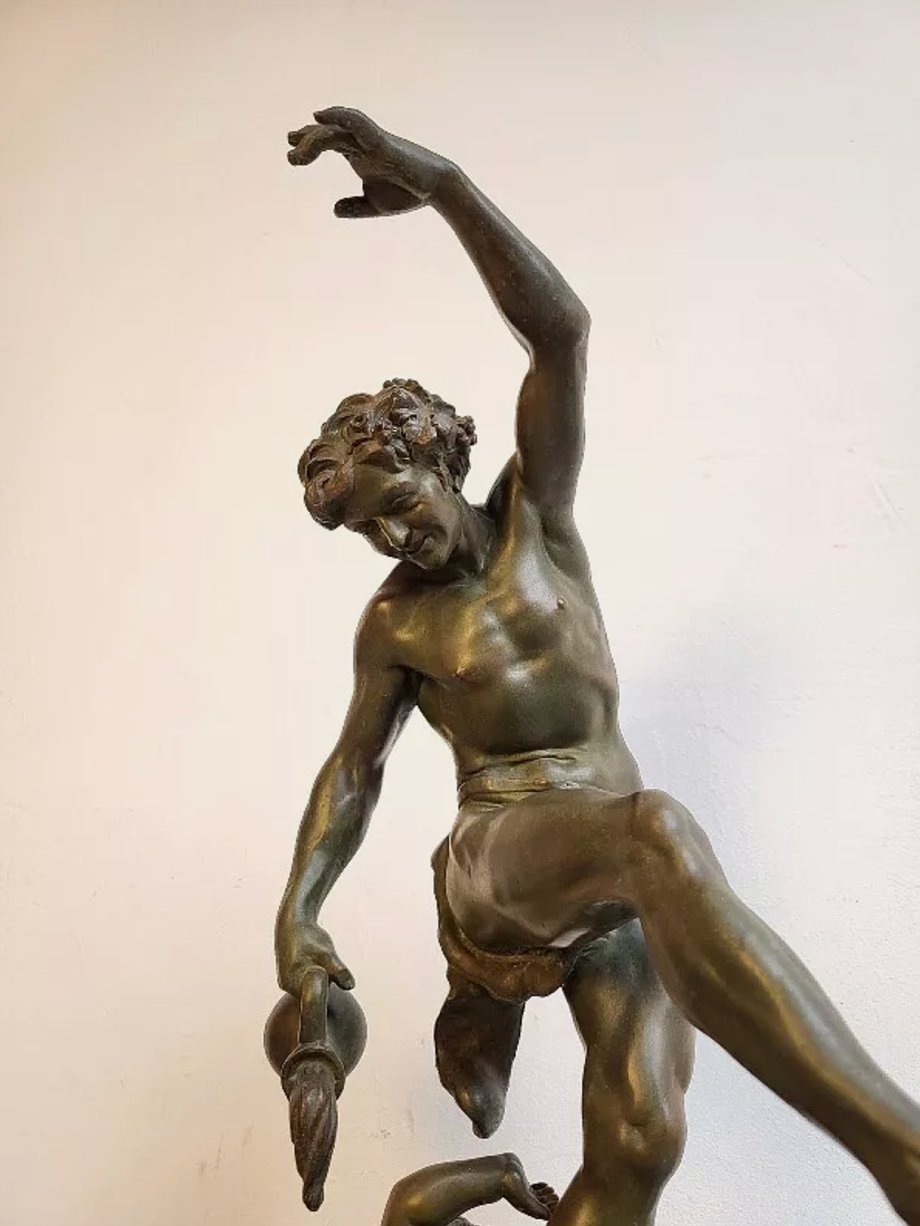 Magnifique et Grande Statue "Le Vin" de Louis Holweck - Ethic Atelier