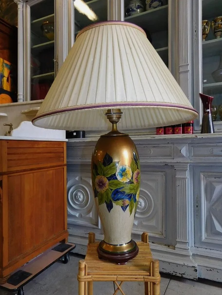 Magnifique Lampe en Faïence - Ida Bellini - Ethic Atelier