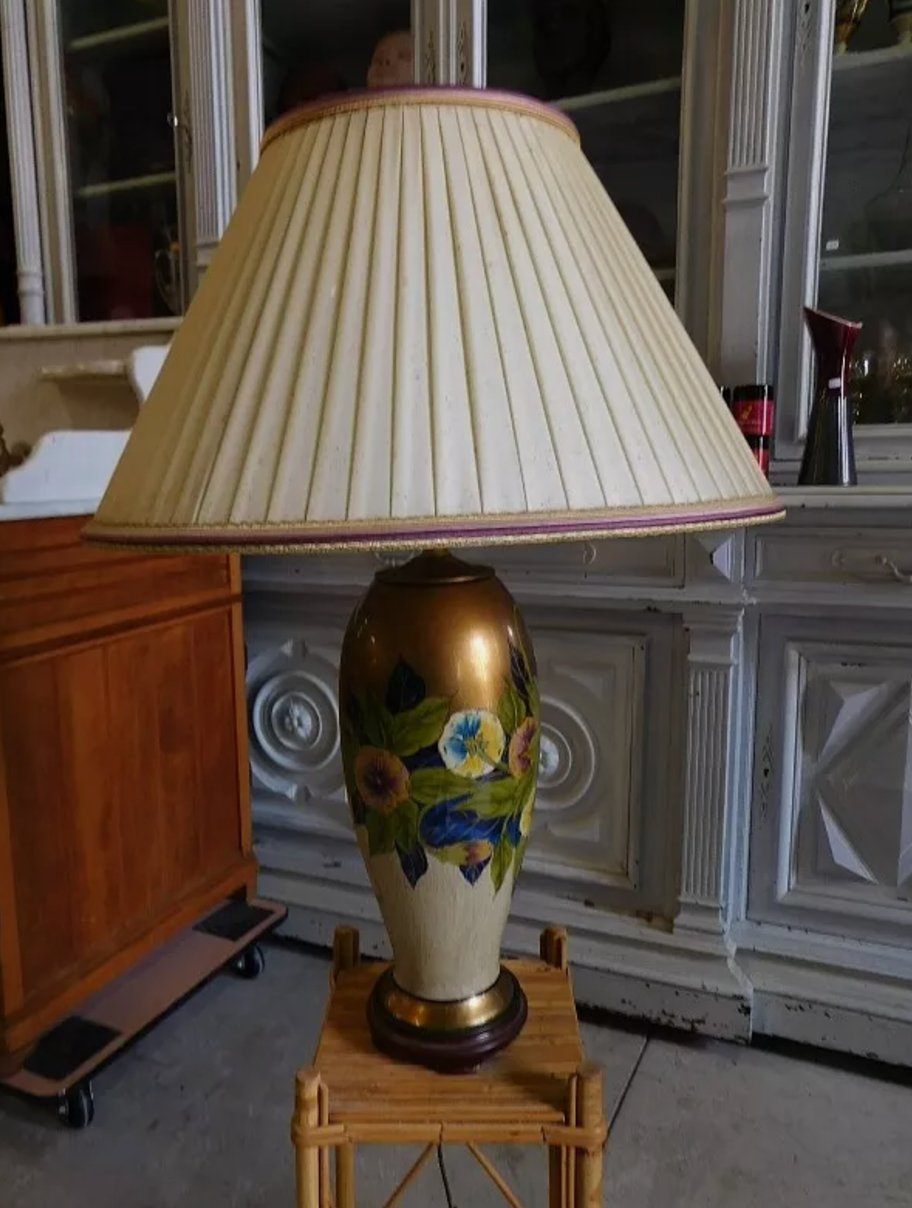 Magnifique Lampe en Faïence - Ida Bellini - Ethic Atelier